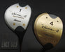 Set of 2 Ladies Mizuno Chime・e Driver & 4 Wood Ladies Graphite Shafts +Grips