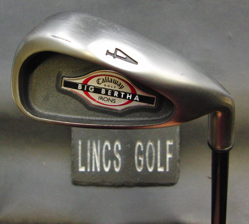 Callaway Big Bertha 4 Iron Regular Graphite Shaft Callaway Grip