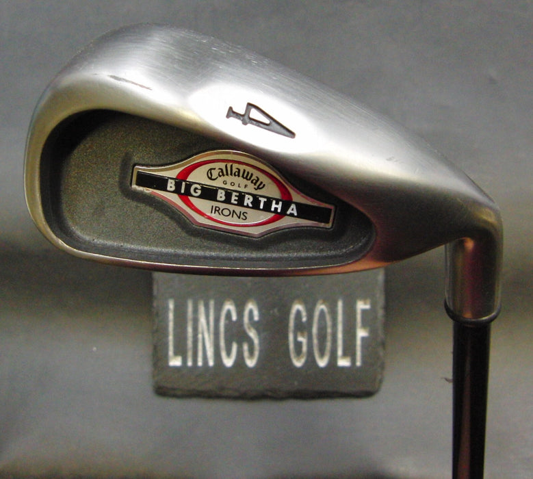 Callaway Big Bertha 4 Iron Regular Graphite Shaft Callaway Grip