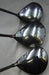 Set of 3  x Srixon XXIO, Yonex Nanov, PRGR TRX 370 Drivers Stiff Graphite Shafts