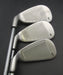Set of 3 Callaway Steelhead X-14 3 + 4 + 5 Irons Regular Graphite Shafts