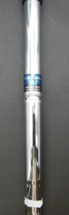 Callaway Steelhead X-16 9 Iron Regular Steel Shaft Callaway Steelhead Grip