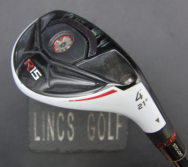 TaylorMade R15 21° 4 Hybrid Stiff Graphite Shaft NO 1 Grip