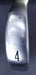 Left-Handed Callaway Big Bertha 2004 4 Iron Uniflex Steel Shaft Callaway Grip