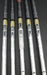 Set of 5x TaylorMade M4 5-9 Irons Stiff Steel Shafts Control Core Grips