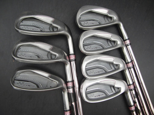 Set of 7x Ladies Yonex EZone 5-SW Irons Ladies Graphite Shafts Golf Pride Grips