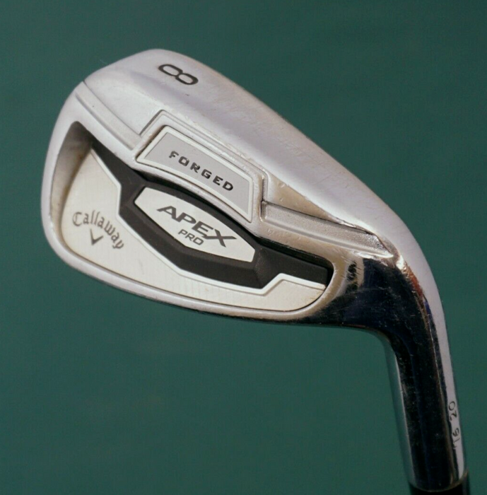 Callaway Apex Pro Forged 16 20 8 Iron TX X Stiff Flex Steel Shaft Lamkin Grip