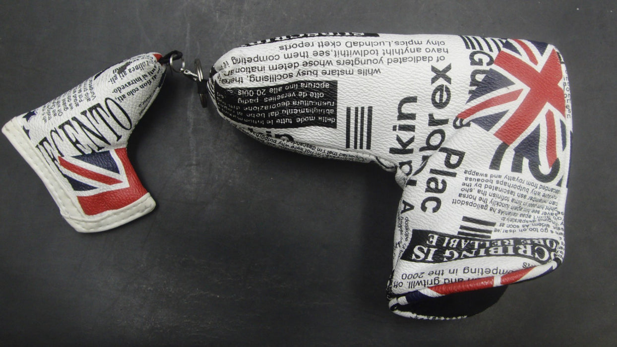 UK Union Jack United Kingdom Flag Blade Putter Head Cover