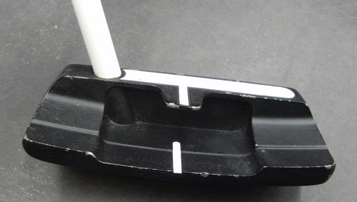One Line Blade Putter Steel Shaft 86cm Length Black Grip