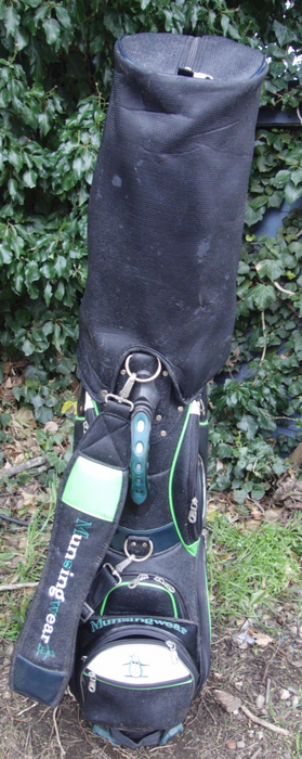 6 Division Munsingwear Golf Cart Carry Golf Clubs Bag*