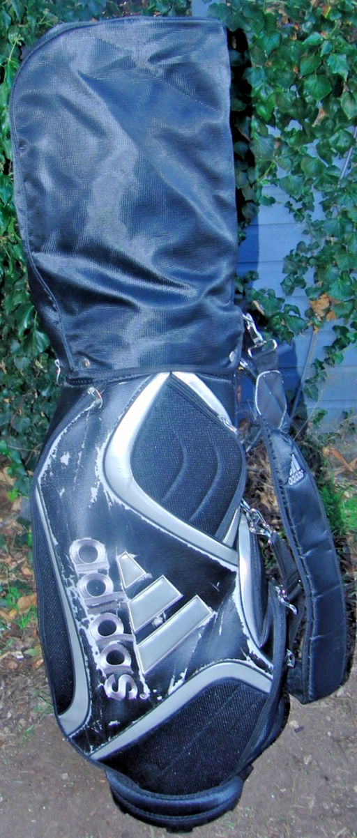 5 Division Adidas Golf Cart Carry Trolley Golf Clubs Bag*