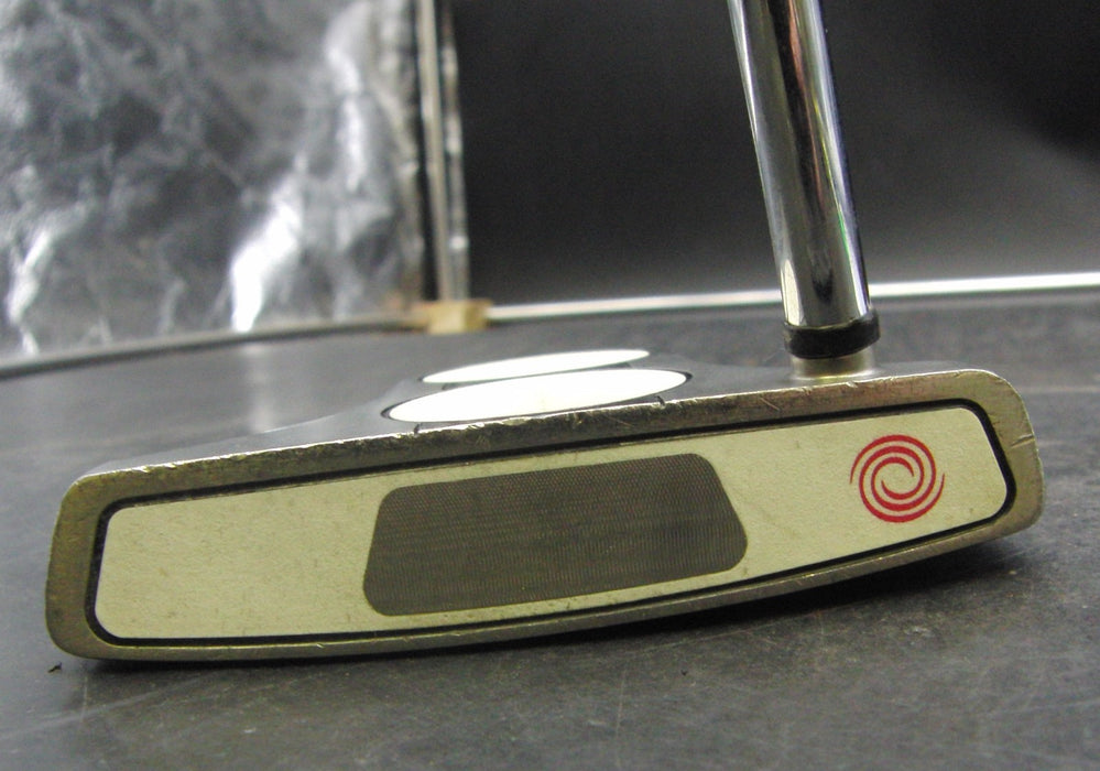 Odyssey White Steel 2-Ball Blade Putter 84cm Length Steel Shaft*