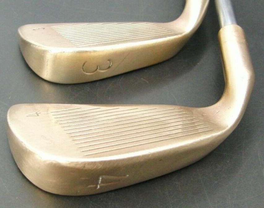 Set of 2 x Ping EYE2 Green Dot BeCu 3 + 4 Irons Regular Steel Shafts