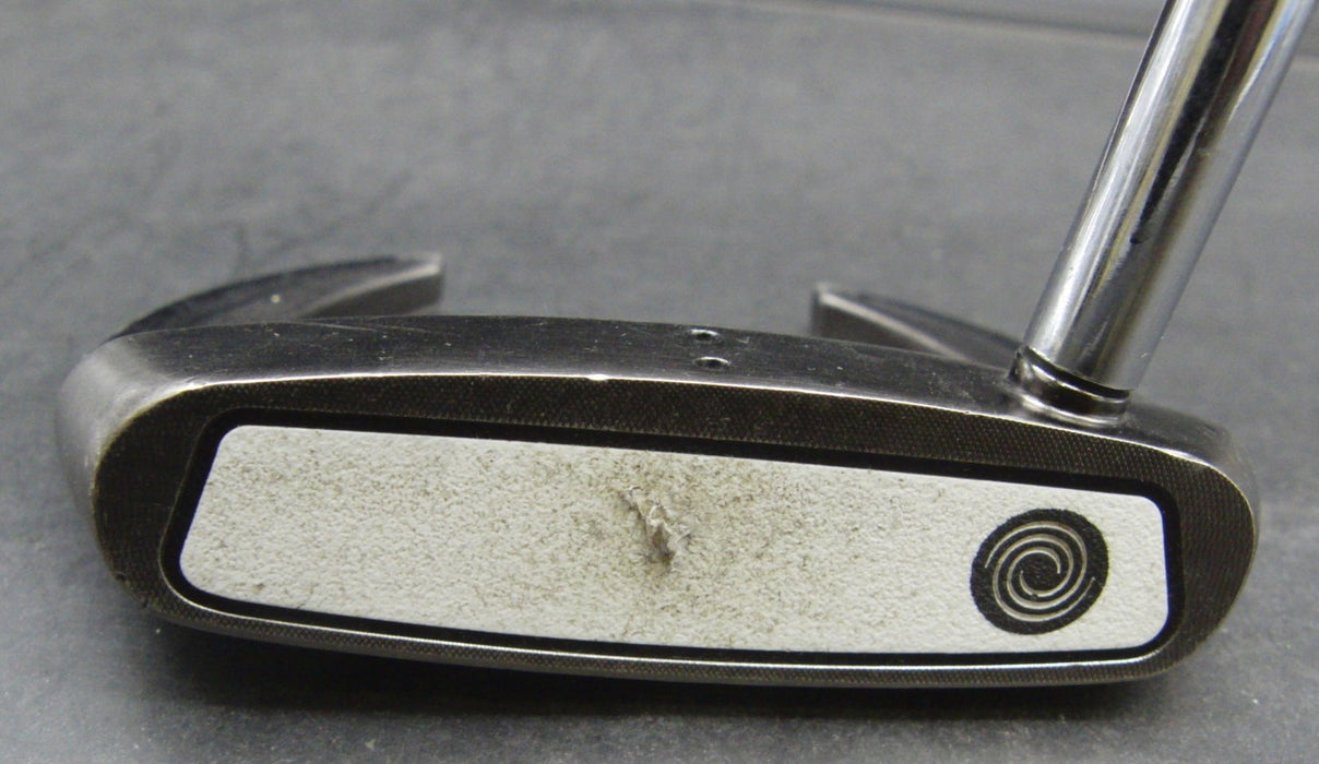 Odyssey White Ice Sabertooth Putter Steel Shaft 87cm Length Psyko Grip*