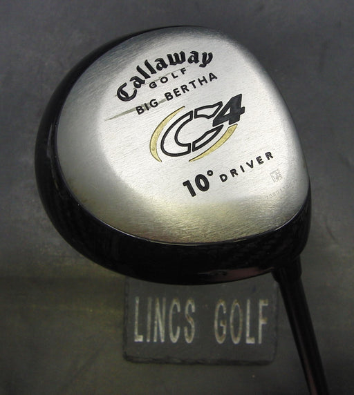 Callaway Big Bertha C4 10° Driver Stiff Graphite Shaft Callaway Grip