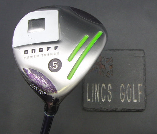 Ladies Onoff Power Trench 5 Wood Ladies Graphite Shaft Onoff Grip
