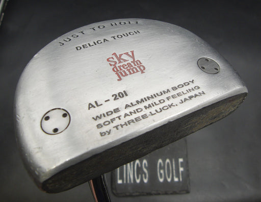 Three Luck Sky Dream Jump AL-201 Putter 84cm Length Steel Shaft Three Luck Grip