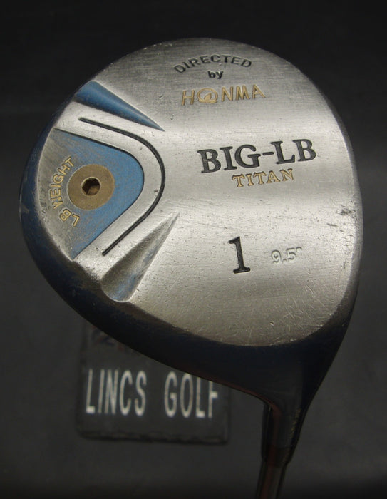 Honma Big-LB Titan 9.5° Driver Stiff Graphite Shaft Pride Grip