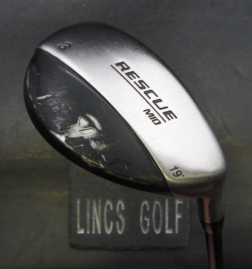 TaylorMade Rescue MID 19° 3 Hybrid Stiff Graphite Shaft TaylorMade Grip