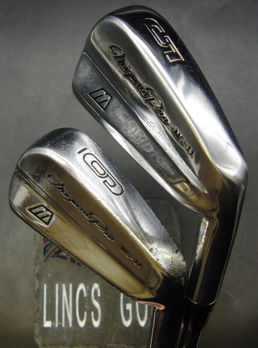Set of 2 Mizuno Pro MS-11 5 & 6 Irons Stiff Steel Shafts Mizuno Grips