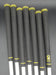 Set of 7x TaylorMade Burner Japanese Model Irons 4-PW Stiff Graphite Shafts