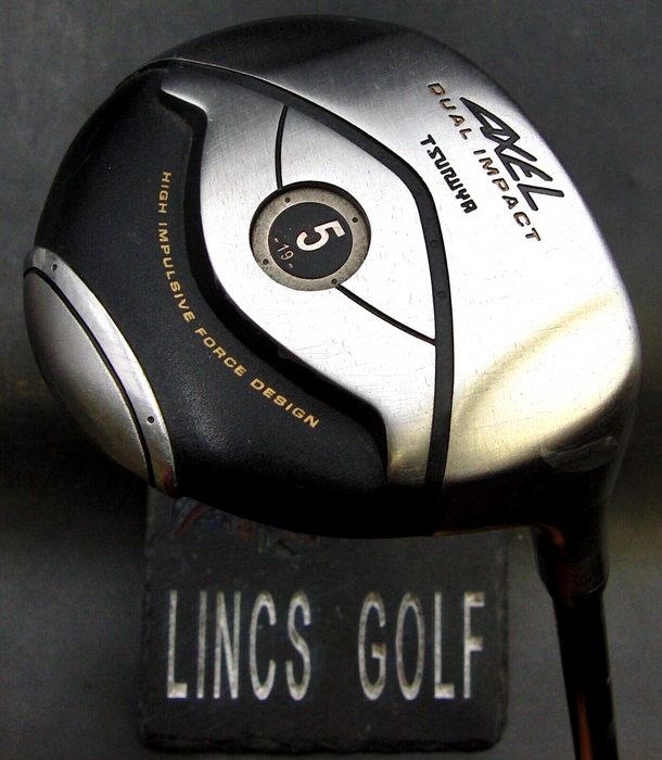 Tsuruya Axel Dual Impact 19° 5 Wood Regular Graphite Shaft Tsuruya Grip
