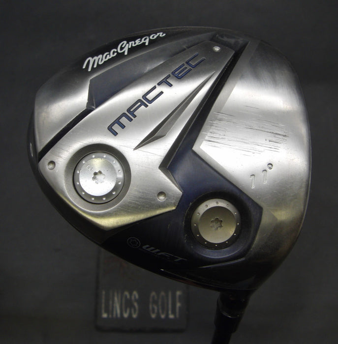 MacGregor Mactec WFT 11° Driver Stiff Graphite Shaft Benross Grip