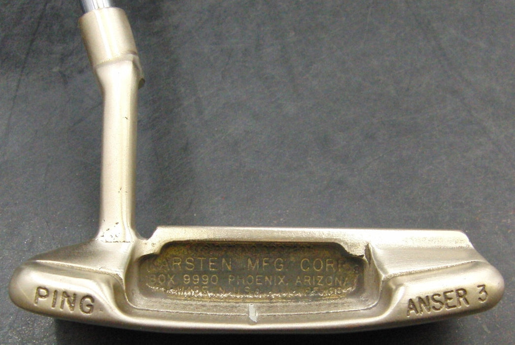 Refurbished Ping Anser 3 Putter Steel Shaft 86cm Length Acer Grip