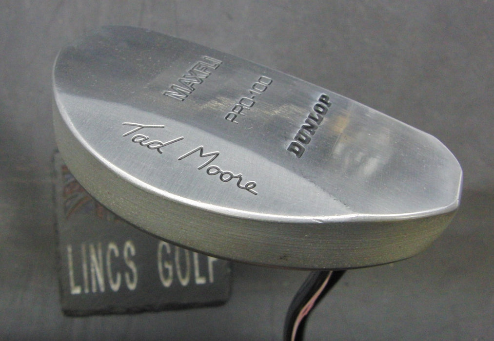 Dunlop Tad Moore Maxfli Pro-100 Putter Steel Shaft 89cm Length Royal Grip