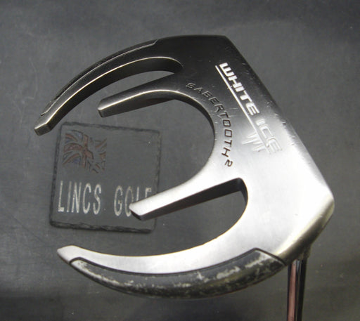 Odyssey White Ice Sabertooth Putter Steel Shaft 87cm Psyko Grip*