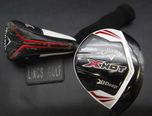 Callaway X Hot 3 Wood Stiff Graphite Shaft Callaway Grip & Callaway HeadCover