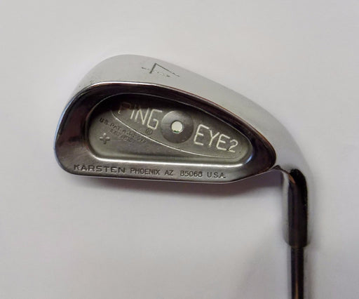 Polished Sole Ping Eye2+ White Dot 4 Iron Steel Shaft Lamkin Grip