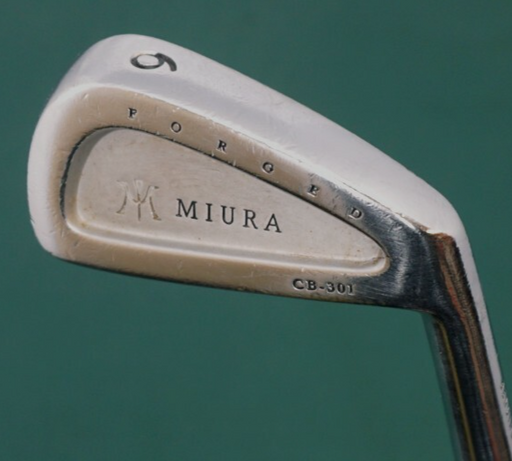 Miura CB301 Genuine Forged 6 Iron Stiff Steel Shaft Lamkin Grip