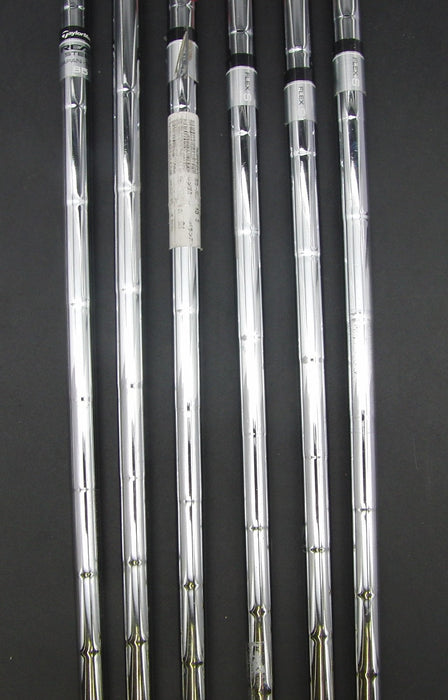 Set of 6x TaylorMade M6 5-PW Irons Stiff Steel Shafts Golf Pride Grips*