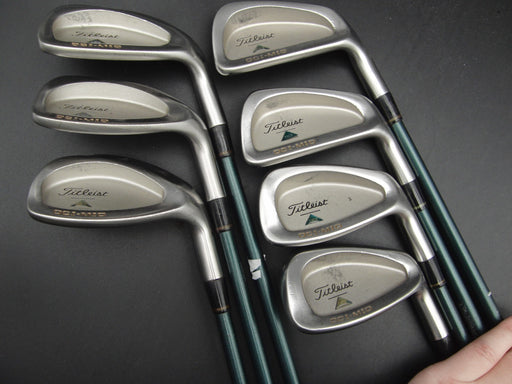 Set of 7x Titleist DCi Mid Irons 6-SW+GW Regular Graphite Shafts Royal Grips*