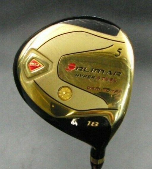 Orlimar Hypersteel ORM-707f 18° 5 Wood Senior Graphite Shaft Orlimar Grips