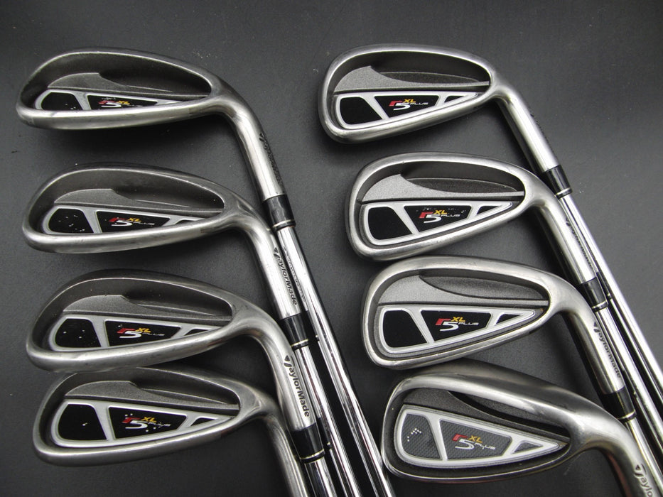 Set of 8x TaylorMade r5 XL Plus Irons 5-SW+AW Regular Steel Shafts*