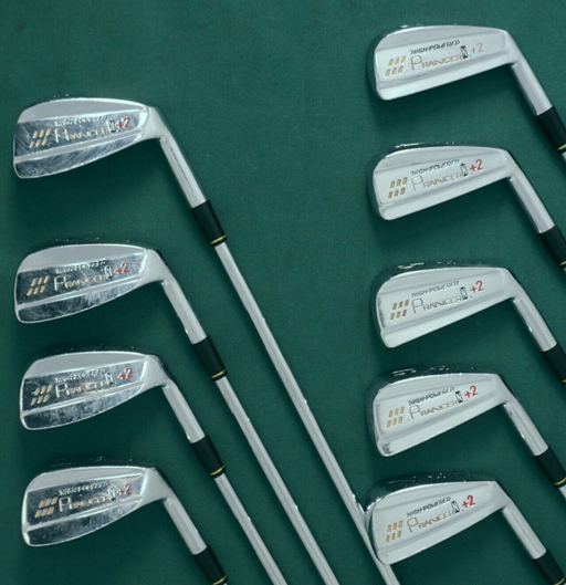 Set 9 x Honma Prancer +2 Irons 3-11 Regular Steel Shafts Honma Grips