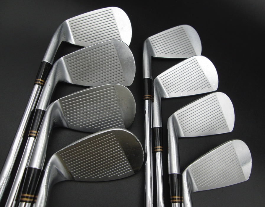 Set of 8x Bridgestone TourStage V3000 Irons 4-PW+AW Stiff Steel Shafts*