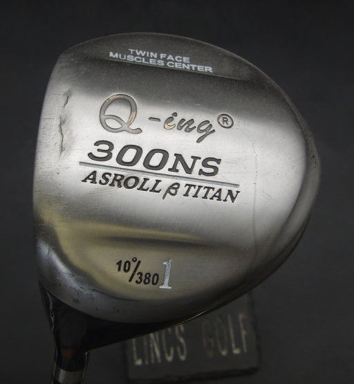 Left-Handed Q-ing 300NS Asroll B Titan 10° Driver Regular Graphite Shaft