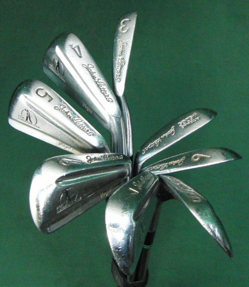 Set of 8 x John Letters PGA Irons 3-PW Regular Steel Shafts Mixed Grips