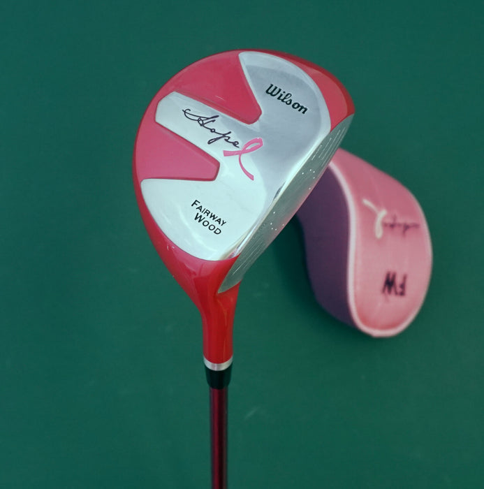 Ladies Wilson Hope Fairway Wood Ladies Graphite Shaft Wilson Grip