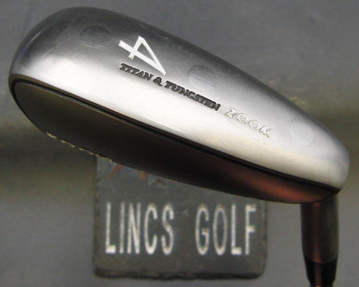 PRGR Zoom Type 020i 4 Hybrid- Iron Stiff Steel Shaft Golf Pride Grip