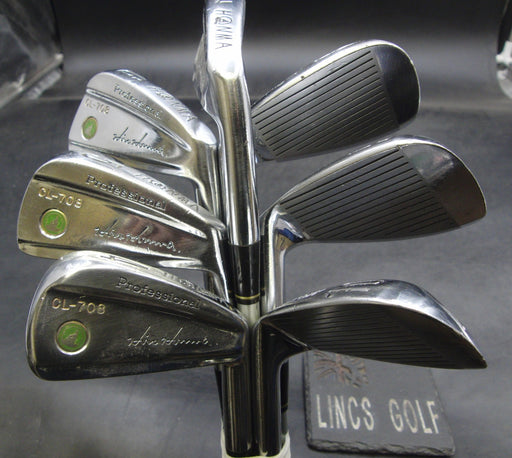 Set of 7x Honma CL-708 Professional Irons 4-10 Stiff Graphite Shafts Honma Grips