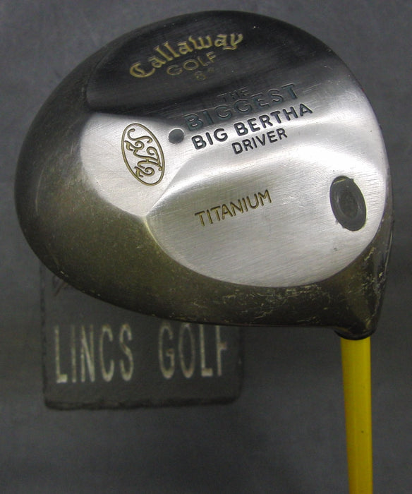 Callaway The Biggest Big Bertha 8° Driver Stiff Graphite Shaft Callaway Grip