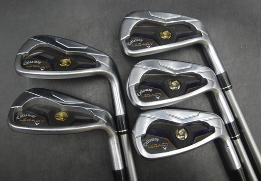 Set of 5x Callaway Legacy Forged Irons 7-SW Regular Graphite Shafts C/W Grips*