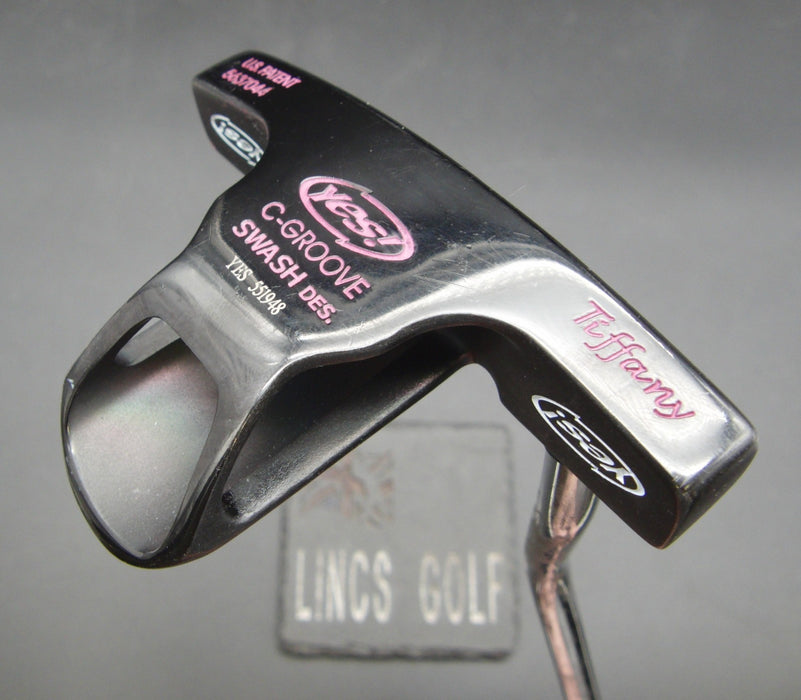 Yes C-Grooves Tiffany Putter Steel Shaft 83cm Length Elite Grip
