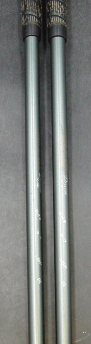 Set of 2 Dunlop Maxfli Gap & Sand Wedges Regular Graphite Shafts Dunlop Grips