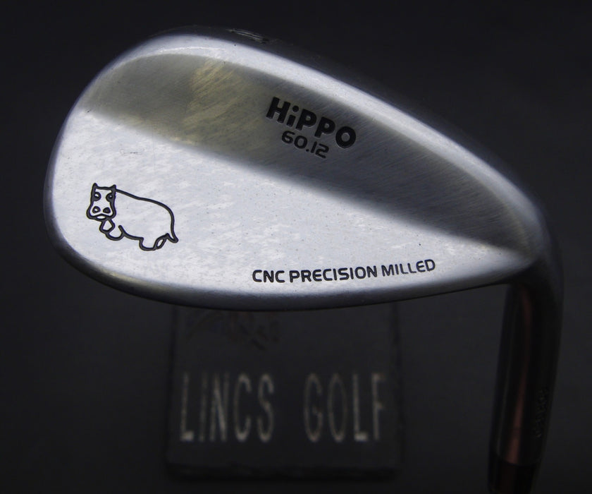Hippo CNC Precision Milled 60° Lob Wedge Regular Steel Shaft with Grip
