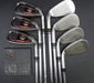 Set of 7x TaylorMade Burner Plus 5-PW + AW Irons Stiff Steel Shafts